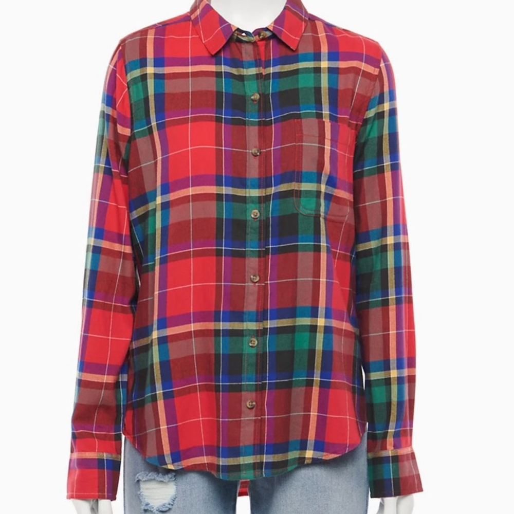 Cozy red flannel